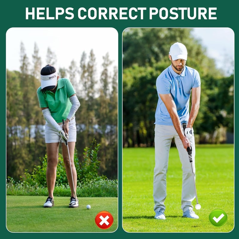 KALAUTO Golf Grip Swing Training Aid - Retractable Click Club Trainer Indoor Practice Warm Up Stick Flexible Telescopic Short Club Tempo Sound Release Trainer Devices - Image 5